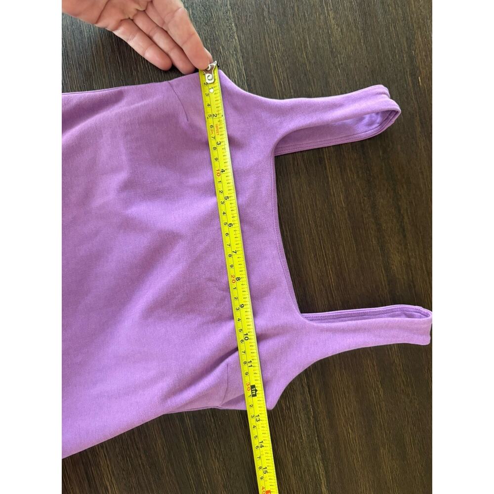 Beyond Yoga Icon Midi Dress Women’s XS Purple Spacedye Stretch - Picture 8 of 11